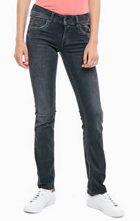 Джинсы серого цвета с заломами Saturn Pepe Jeans