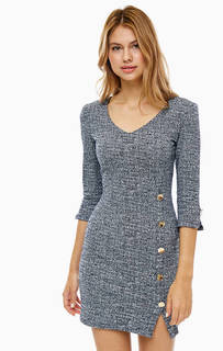 Короткое платье синего цвета Guess