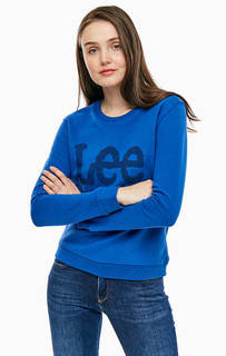 Хлопковый свитшот с принтом Lee