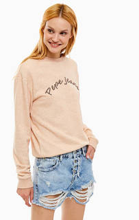 Свитшот с объемной вышивкой Pepe Jeans