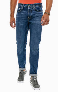 Зауженные джинсы на болтах Malton Pepe Jeans