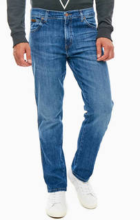 Прямые синие джинсы с заломами Texas Wrangler
