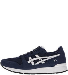 Синие текстильные кроссовки на шнуровке Asics Tiger