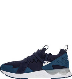 Текстильные кроссовки с замшевыми вставками Asics Tiger