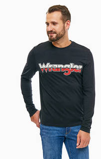 Хлопковая футболка с логотипом бренда Wrangler