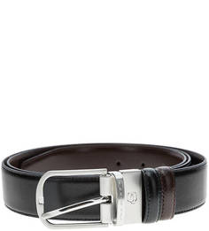 Двусторонний ремень из натуральной кожи Piquadro