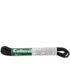 Хлопковые шнурки черного цвета Collonil