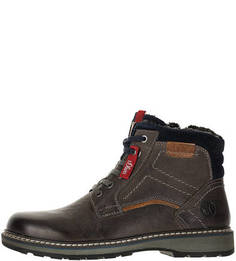 Утепленные ботинки из натуральной кожи S.Oliver