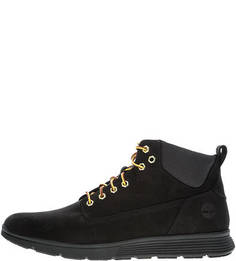 Ботинки черного цвета из нубука Timberland