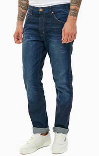Прямые синие джинсы с застежкой на болты Greensboro Wrangler