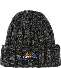 Трикотажная вязаная шапка Superdry