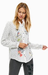Рубашка с удлиненной спинкой Desigual
