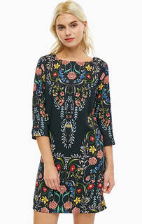 Короткое платье с цветочным принтом Desigual