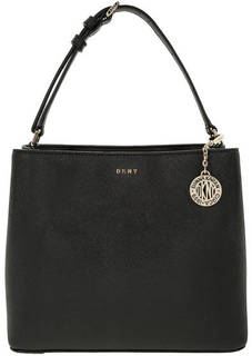 Маленькая сумка из сафьяновой кожи через плечо Dkny