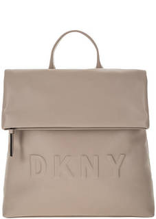 Городской рюкзак серого цвета Dkny
