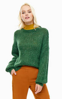 Свитер оверсайз зеленого цвета Ichi