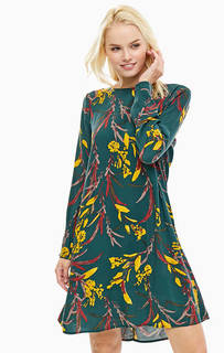 Платье из вискозы расклешенного кроя Ichi