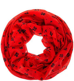 Легкий шарф-хомут с цветочным принтом Tom Tailor Denim