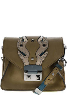 Маленькая сумка с откидным клапаном Trussardi Jeans