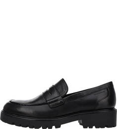 Черные кожаные лоферы Kenova Vagabond