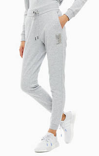 Серые брюки джоггеры из хлопка Armani Exchange