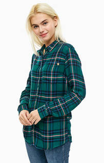 Рубашка из вискозы в клетку Superdry