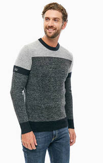 Серый джемпер с высоким содержанием шерсти Superdry