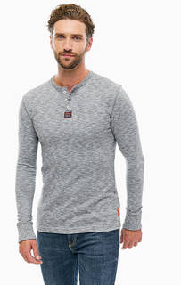 Тонкий джемпер с вырезом на пуговицах Superdry