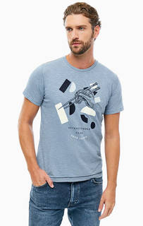 Хлопковая футболка с декоративной отделкой Pepe Jeans