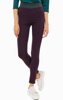 Зауженные брюки фиолетового цвета B.Young