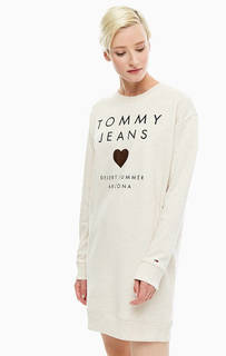 Короткое платье с принтом Tommy Jeans