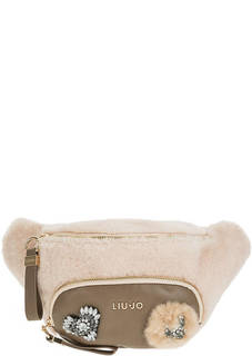 Поясная сумка с декором Liu Jo