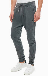Серые брюки из хлопка с манжетами Tom Tailor Denim