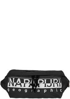 Текстильная поясная сумка с одним отделом на молнии Napapijri