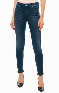 Синие джинсы скинни CKJ 001 Calvin Klein Jeans