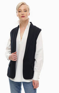 Черный жилет из вискозы Scotch&Soda
