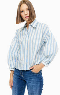 Рубашка оверсайз в полоску Patrizia Pepe