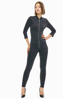 Джинсовый комбинезон на молнии Patrizia Pepe