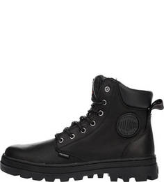 Черные ботинки из натуральной кожи Palladium