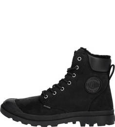 Ботинки из нубука с шерстяной подкладкой Palladium