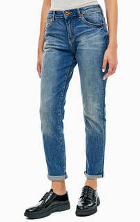 Джинсы бойфренд с заломами Petit Ami Scotch&Soda