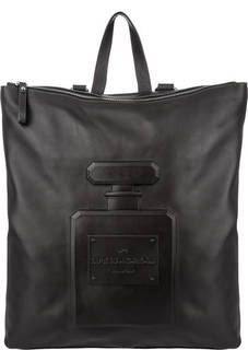 Сумка-рюкзак из натуральной кожи серого цвета Io Pelle