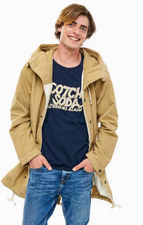 Хлопковая парка с капюшоном Scotch&Soda