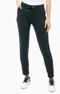 Черные трикотажные брюки джоггеры EA7