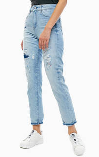Укороченные джинсы с высокой посадкой 3301 G Star RAW