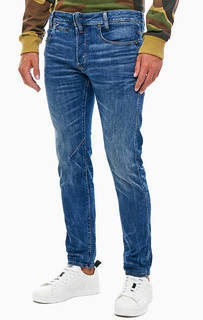 Зауженные джинсы на болтах D-Staq G Star RAW