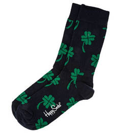 Синие хлопковые носки Happy Socks