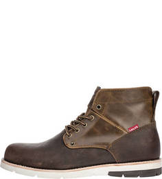 Коричневые кожаные ботинки Jax Levis®