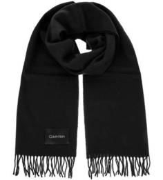 Шерстяной шарф с нашивкой Calvin Klein Jeans