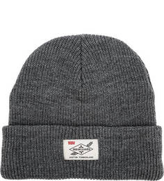 Серая шапка бини Fresh Leaves Levis®